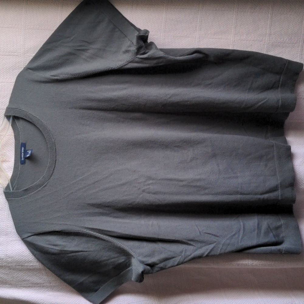 Plus Size Land's End Business Performance Sweater